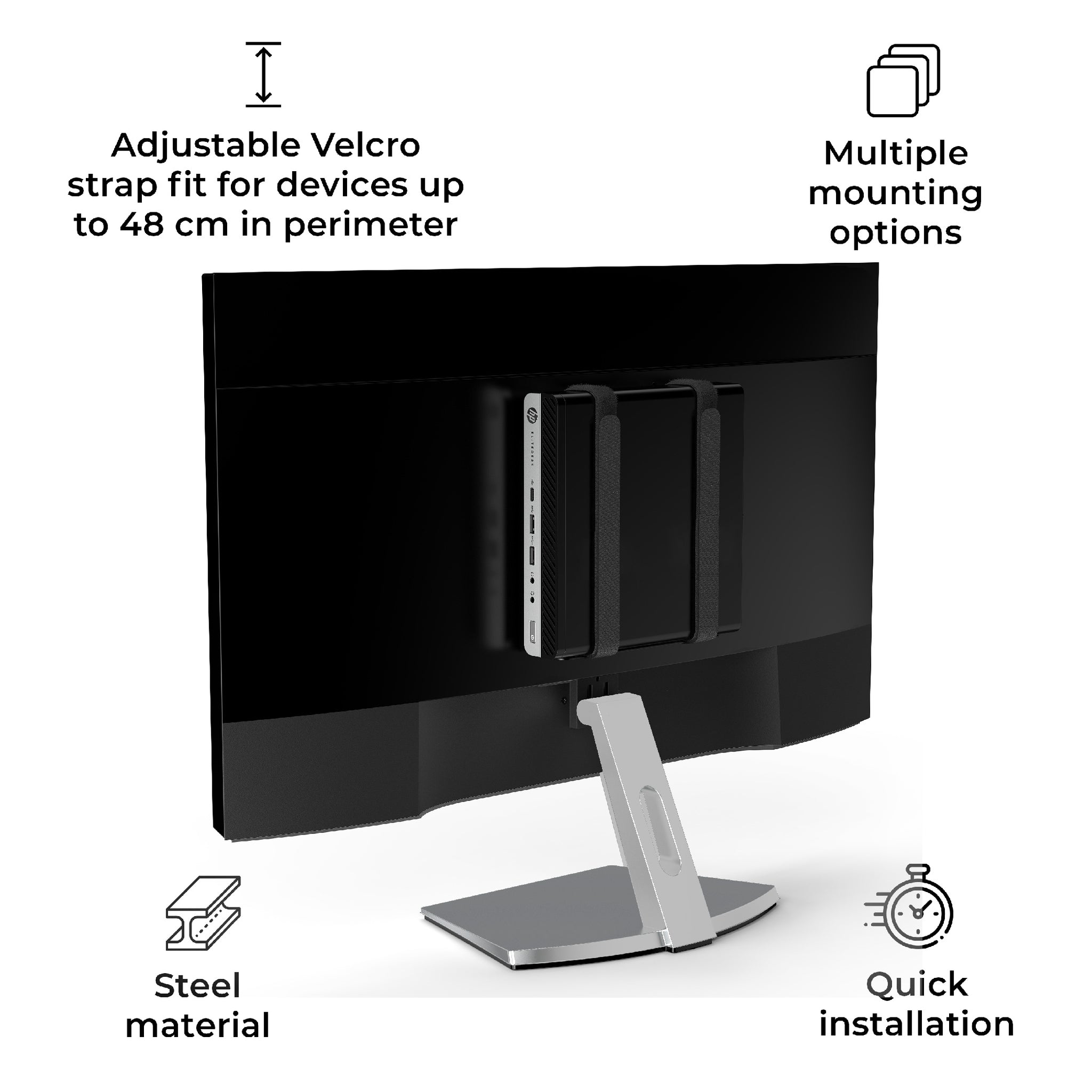 Universal Wall Mount For Personal Computers - Fits Botswana