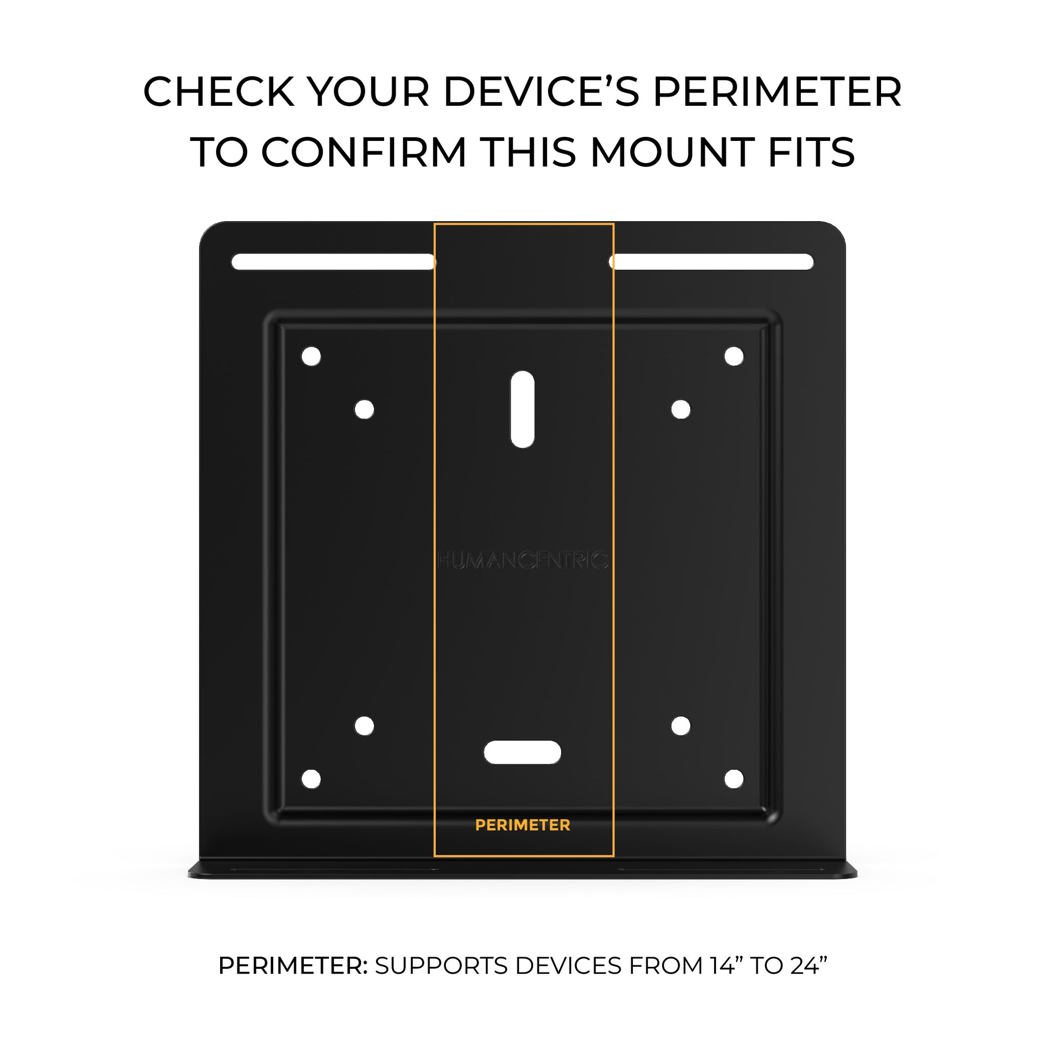 HumanCentric Supporto da parete regolabile per dispositivi | Lettori DVD, decoder via cavo, ricevitori, set top box e altre apparecchiature A/V | Brevettato HumanCentric Supporto da parete regolabile per dispositivi | Lettori DVD, decoder via cavo, ricevitori, set top box e altre apparecchiature A/V | Brevettato