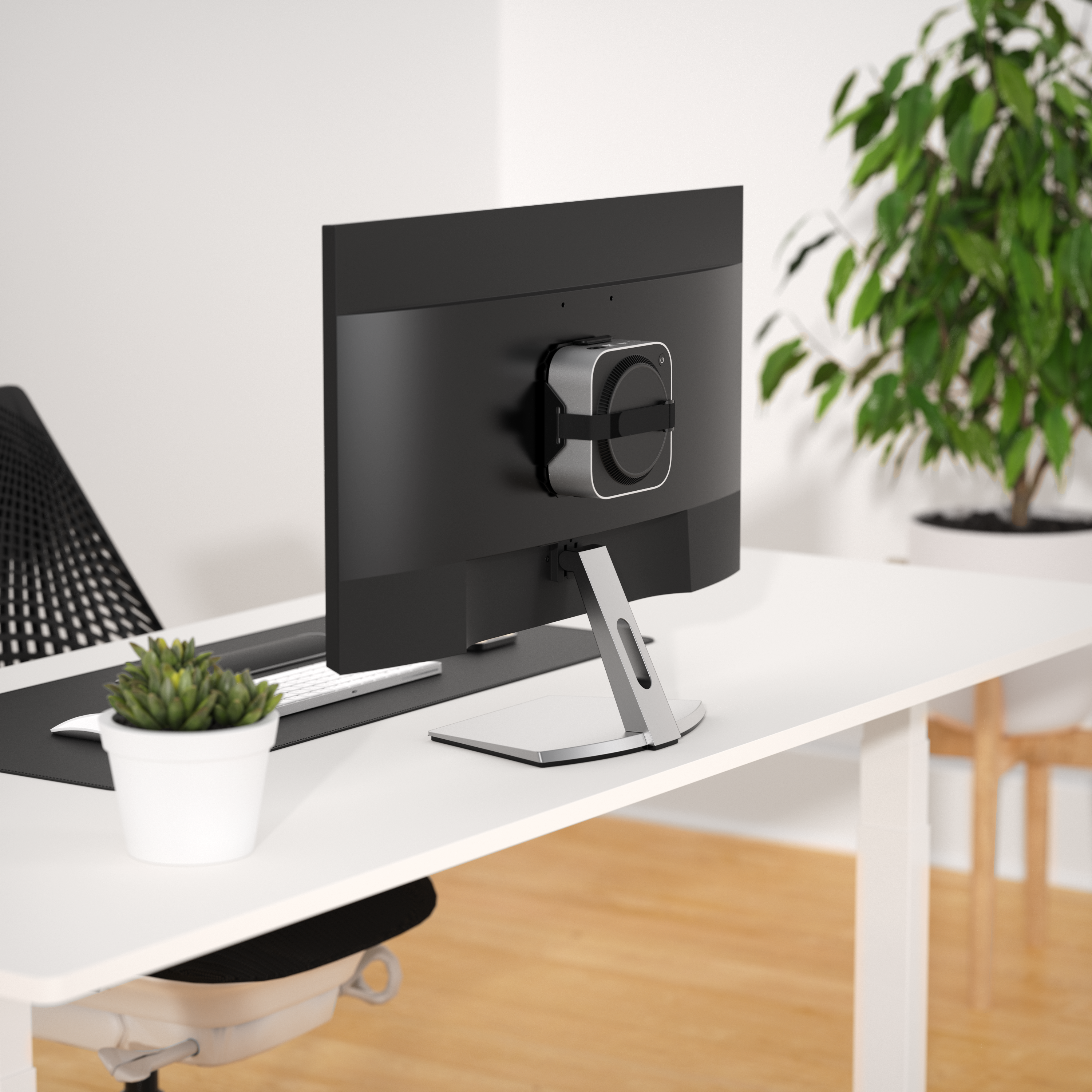 VESA Mount Compatible with 2024 Mac Mini and Newer Models VESA Mount Compatible with 2024 Mac Mini and Newer Models