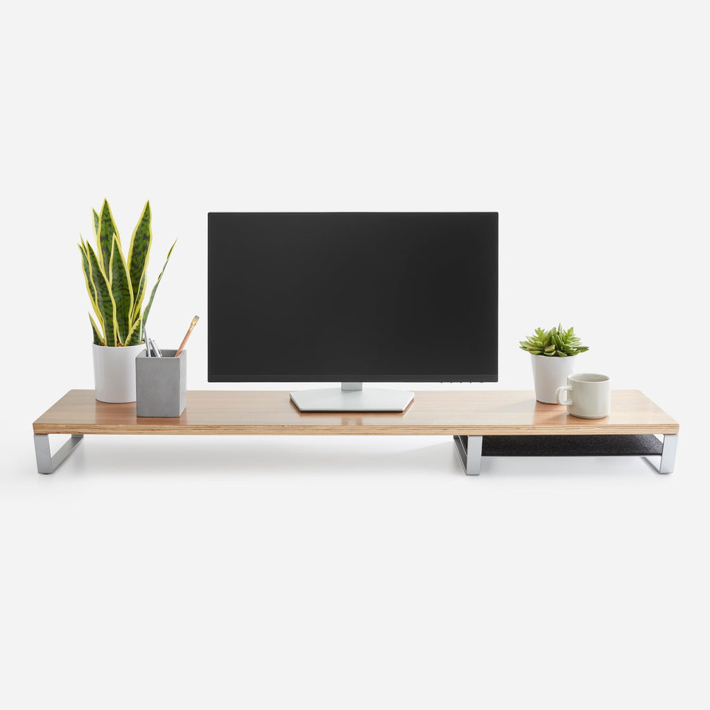 Desk Shelf in Black Walnut