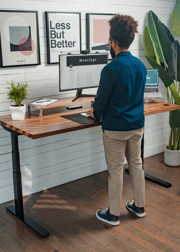 Body Desk Workflow Height Adjustable Desk | HumanCentric