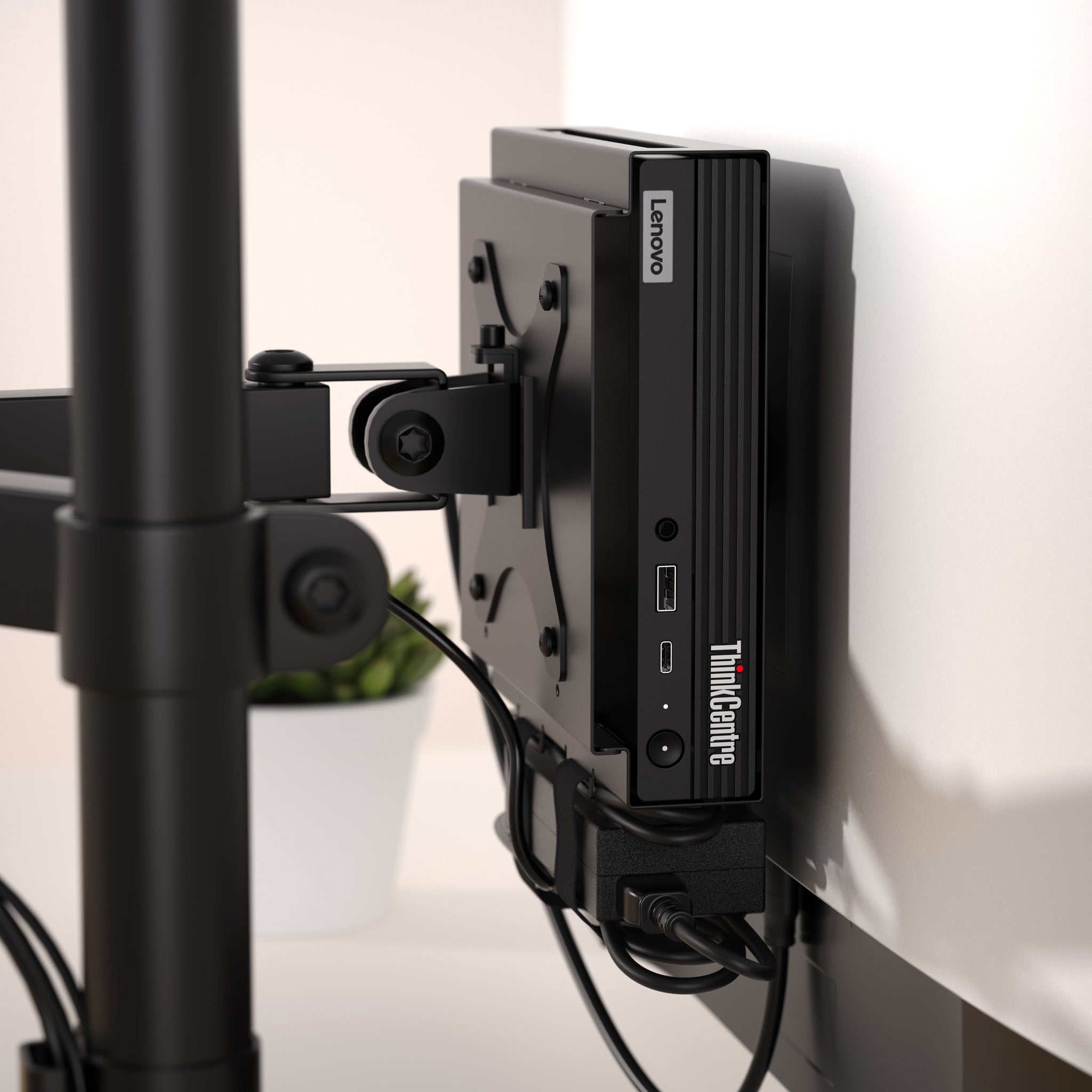 VESA Mount for Lenovo ThinkCentre Tiny – HumanCentric
