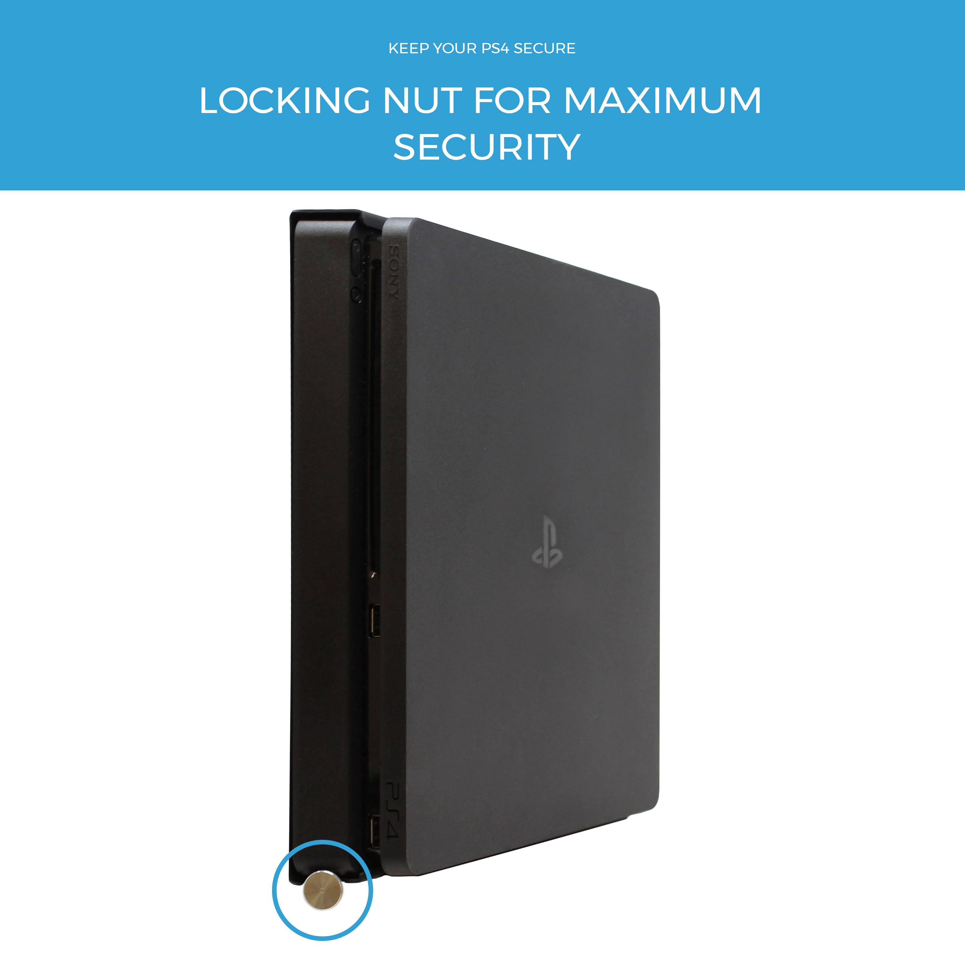 PlayStation 4 Slim Mount HumanCentric