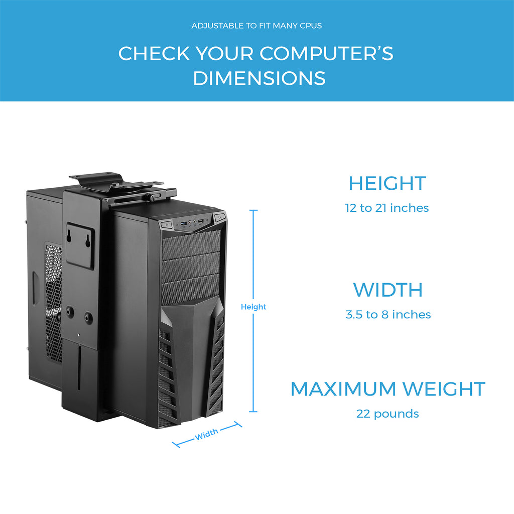 Cpu Case Inch Adjustable Computer Case / CPU Mount – HumanCentric