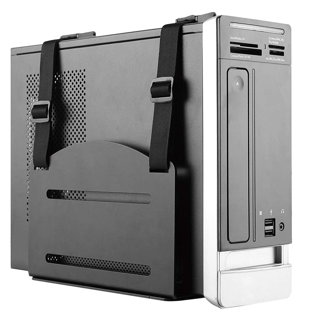 Computer Tower Wall Mount - Adjustable Bracket Fits Most Computer Case ...