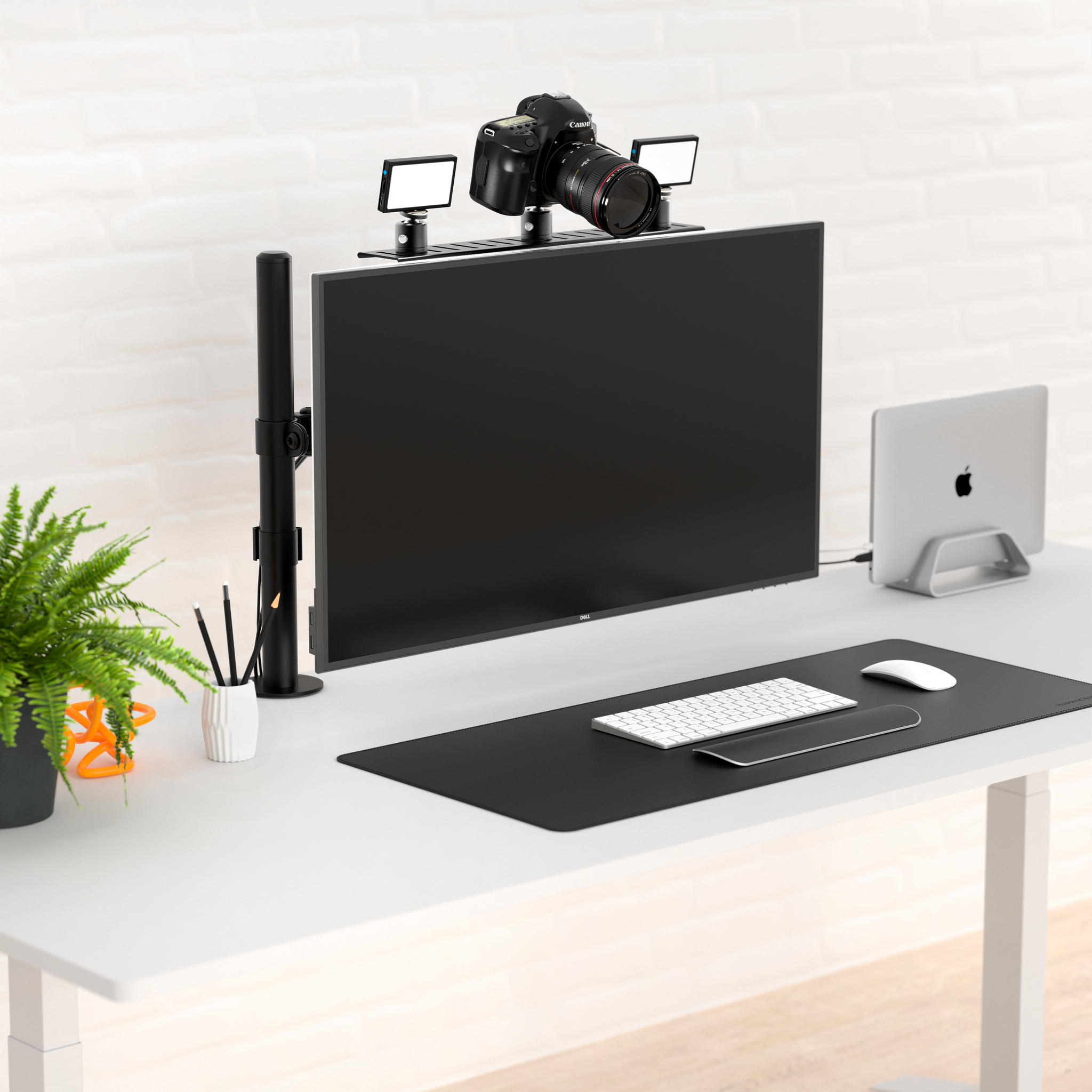 Computer Monitor Dslr Monitor Mount VESA Mounting Shelf For