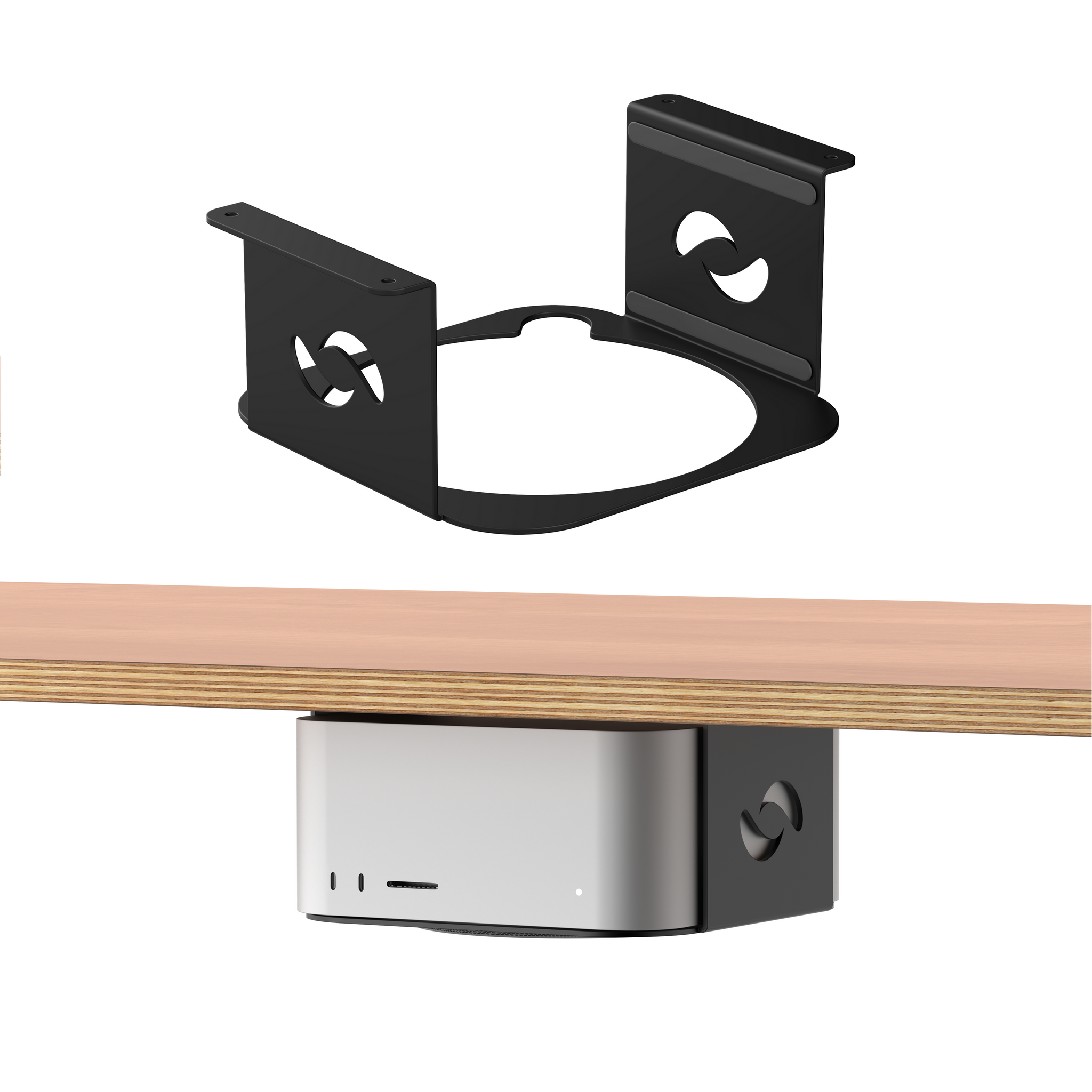 Mac Studio Under Desk Mount – HumanCentric