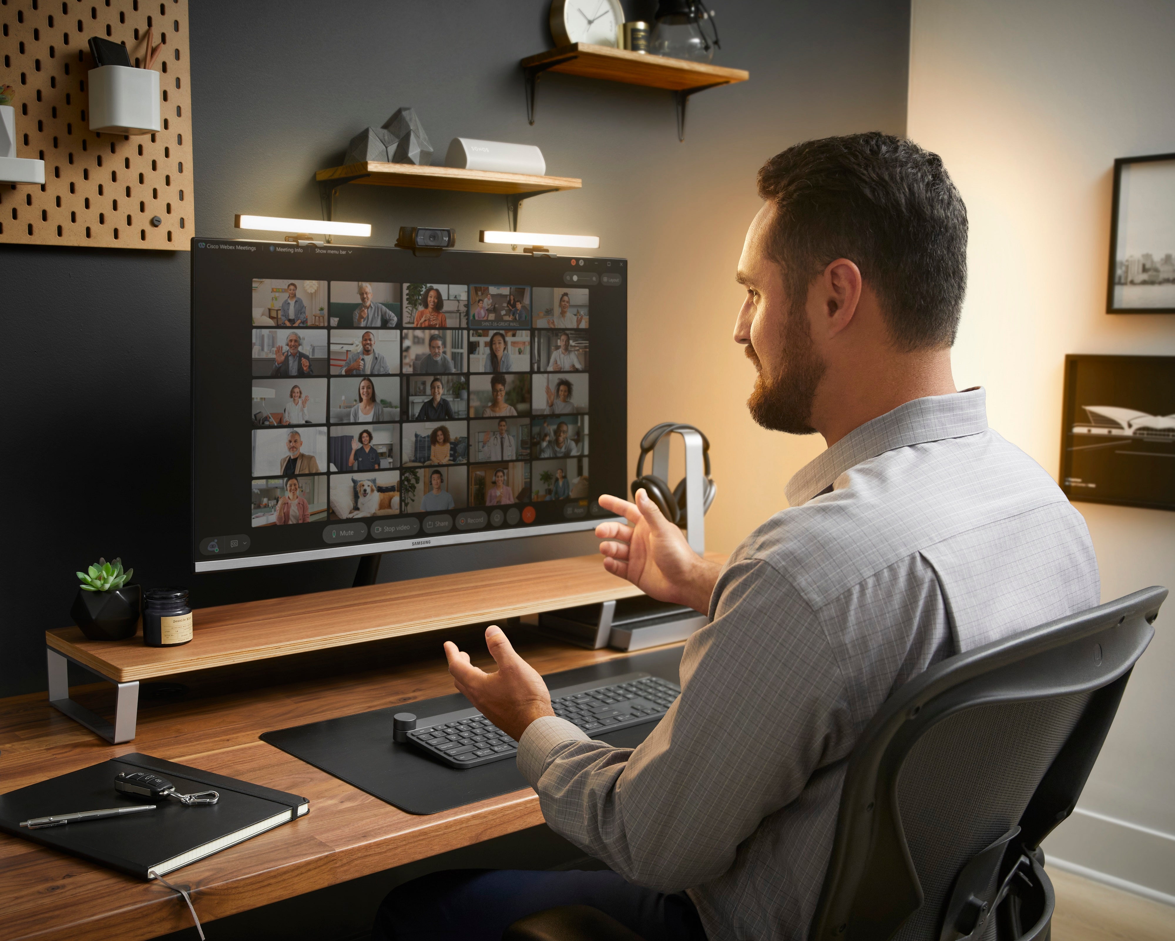 Teen Computer Light Bar for Video Double HumanCentric Premium Home and Office Products