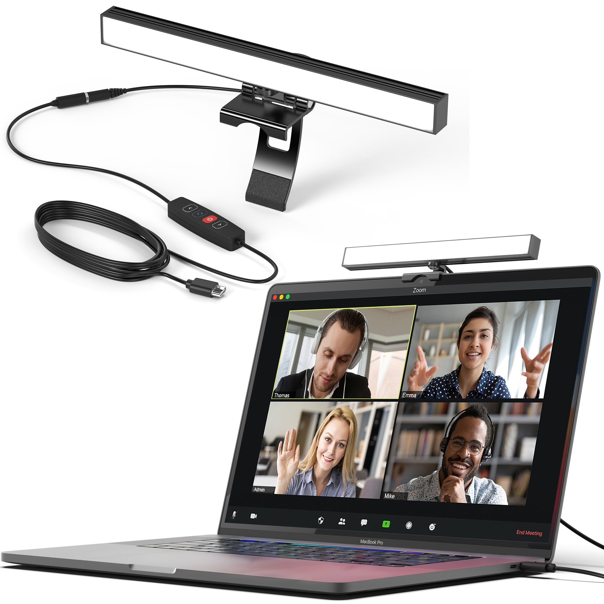 Conference Emote Remote Office | Video Conference Light Bar β HumanCentric