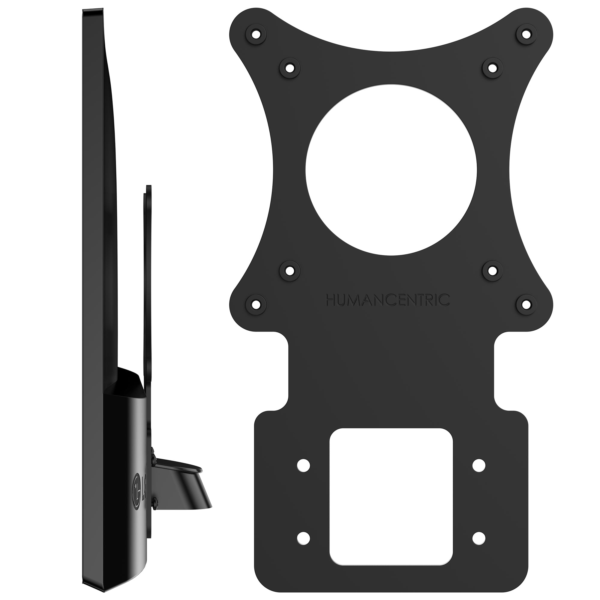 HumanCentric VESA Mount Adapter for LG Monitors 24MP58VQ, 24MP58VQ-P