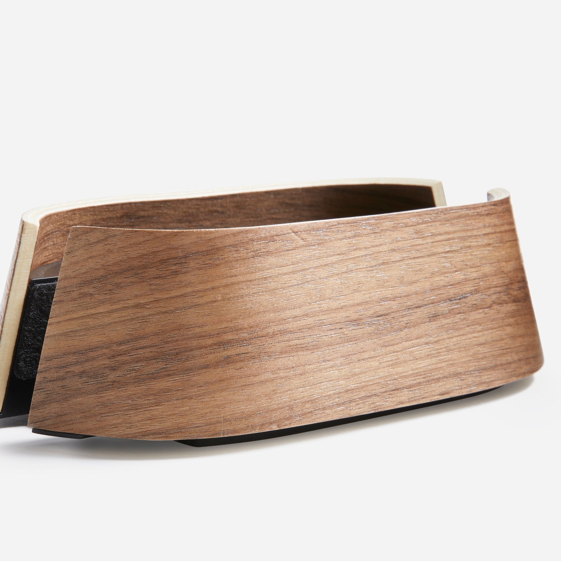 Wood Vertical Laptop Stand in Black Walnut or Maple HumanCentric